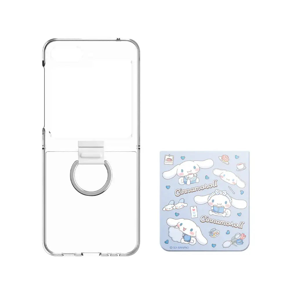 SLBS - CINNAMOROLL Ring Suit Case (Galaxy Z Flip5) - SLBS - Home & Living, Accessories - Harumio