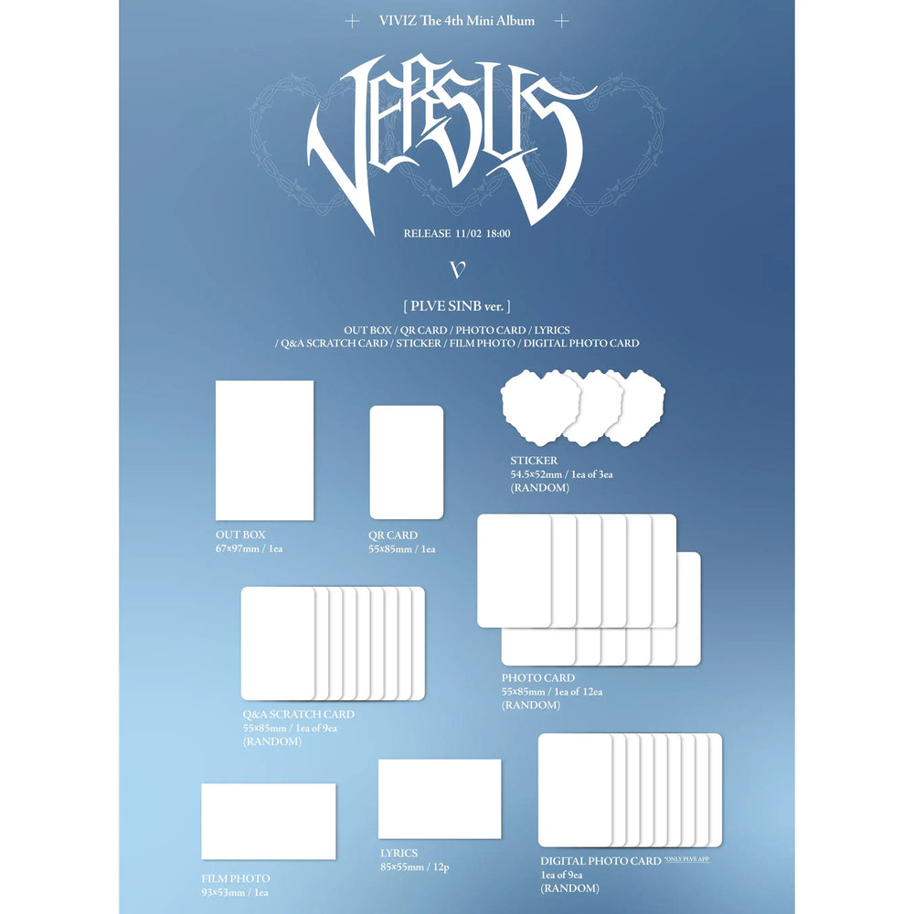 VIVIZ - Versus : 4th Mini Album (PLVE Version) - VIVIZ - Album - Harumio