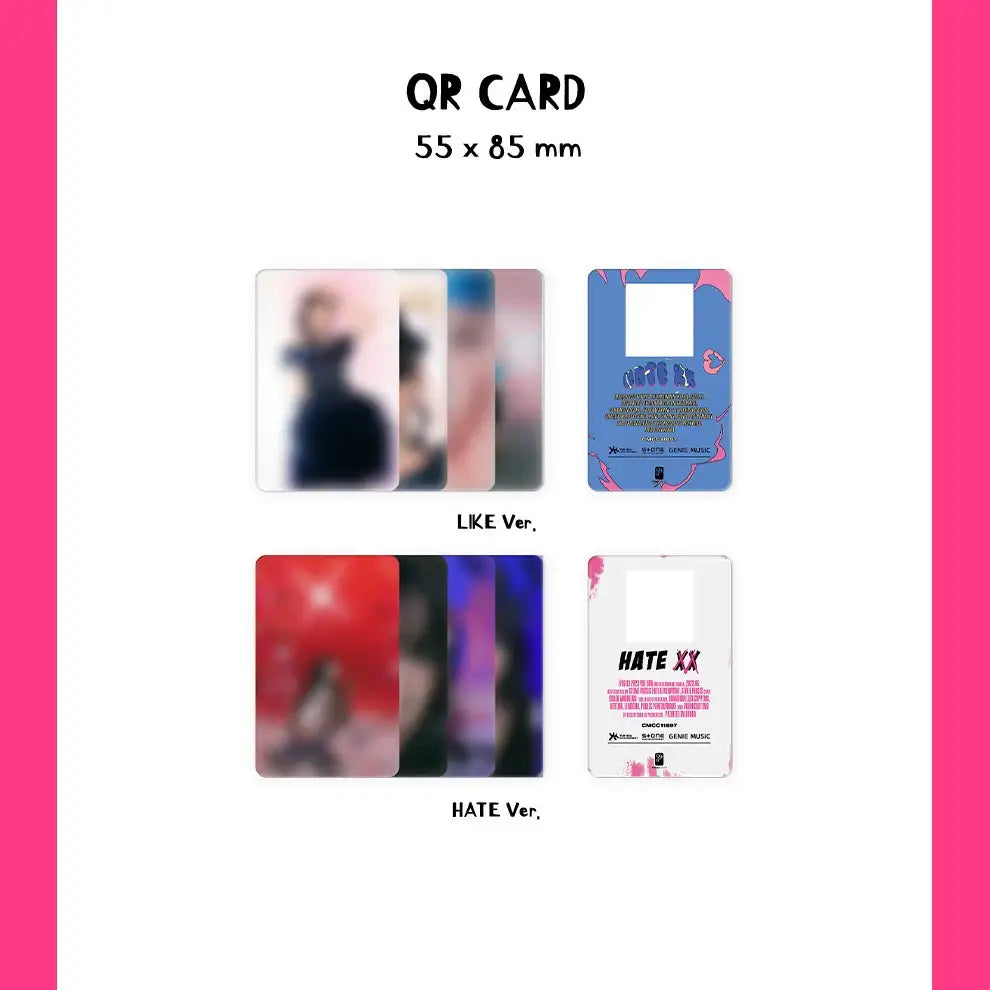 Choi Ye Na - HATE XX : 2nd Single Album (POCA Album - Random) - Choi Ye Na - Album - Harumio