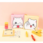 Meow Man - Flat Square Pouch - Webtoon Friends - Home & Living, Accessories - Harumio