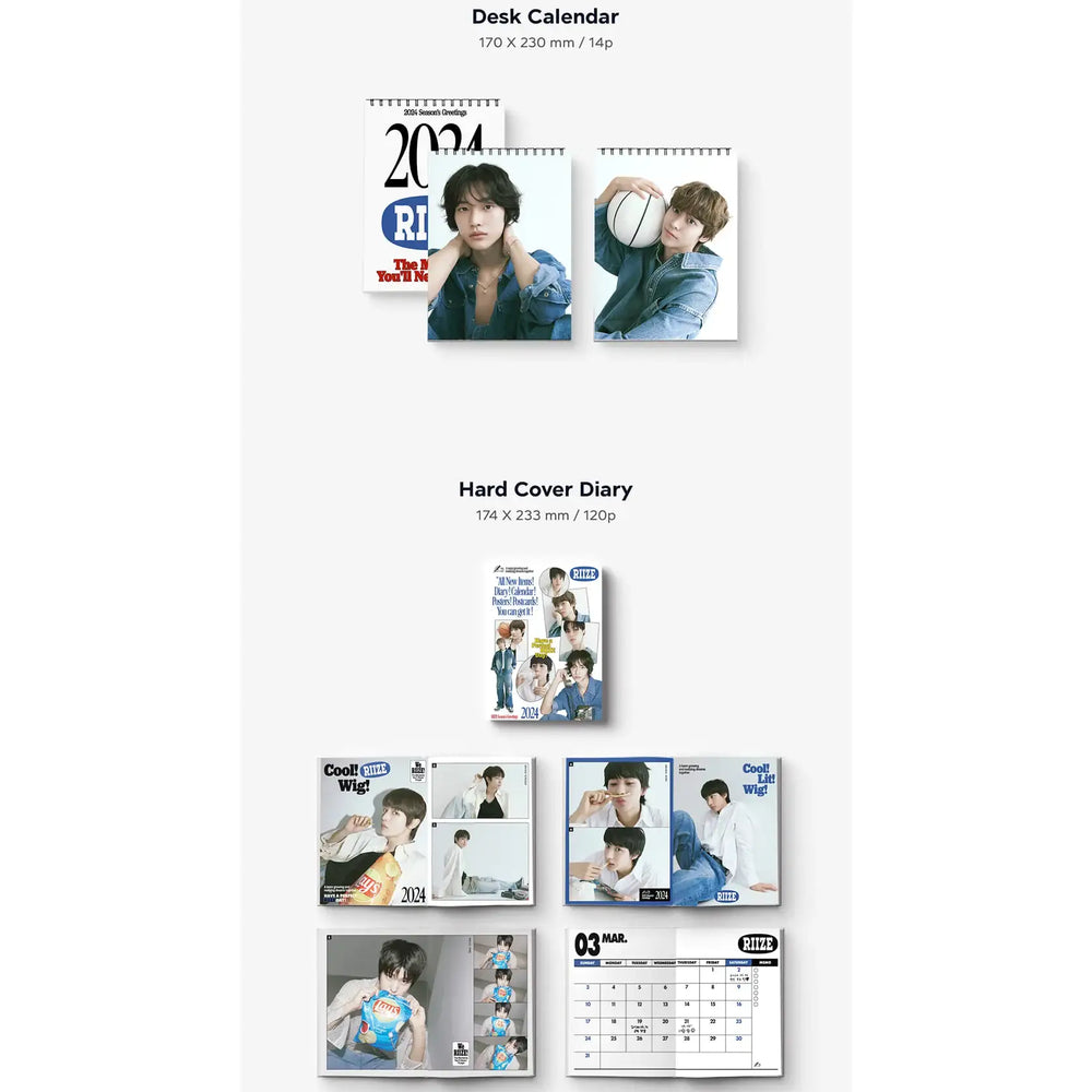 RIIZE - 2024 Season's Greetings - RIIZE - Merchandise - Harumio