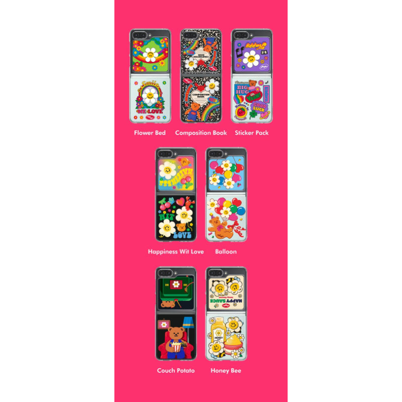Wiggle Wiggle - Galaxy Z Flip 5 Transparent Case