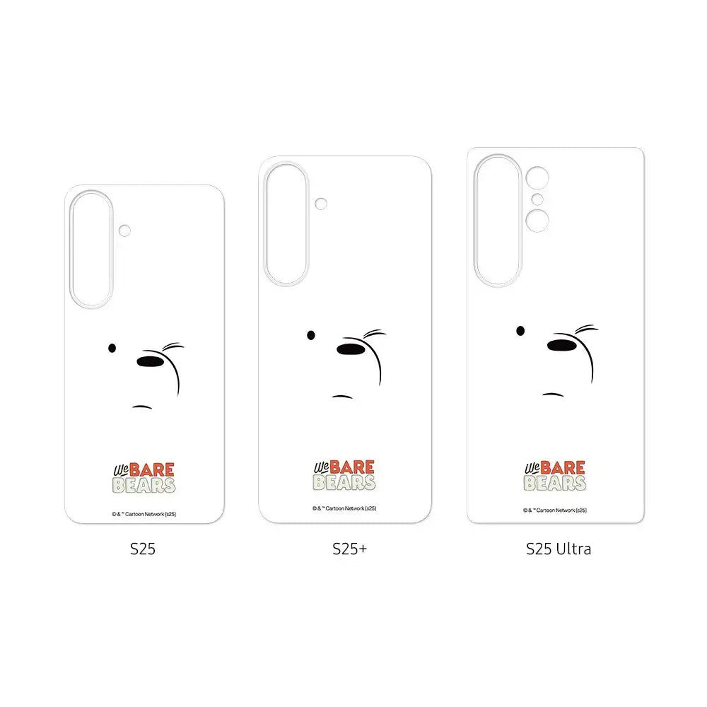 SLBS - We Bare Bears Ice Bear Flip Suit Card (Galaxy S25 Series) - SLBS - flipsuit card - Harumio