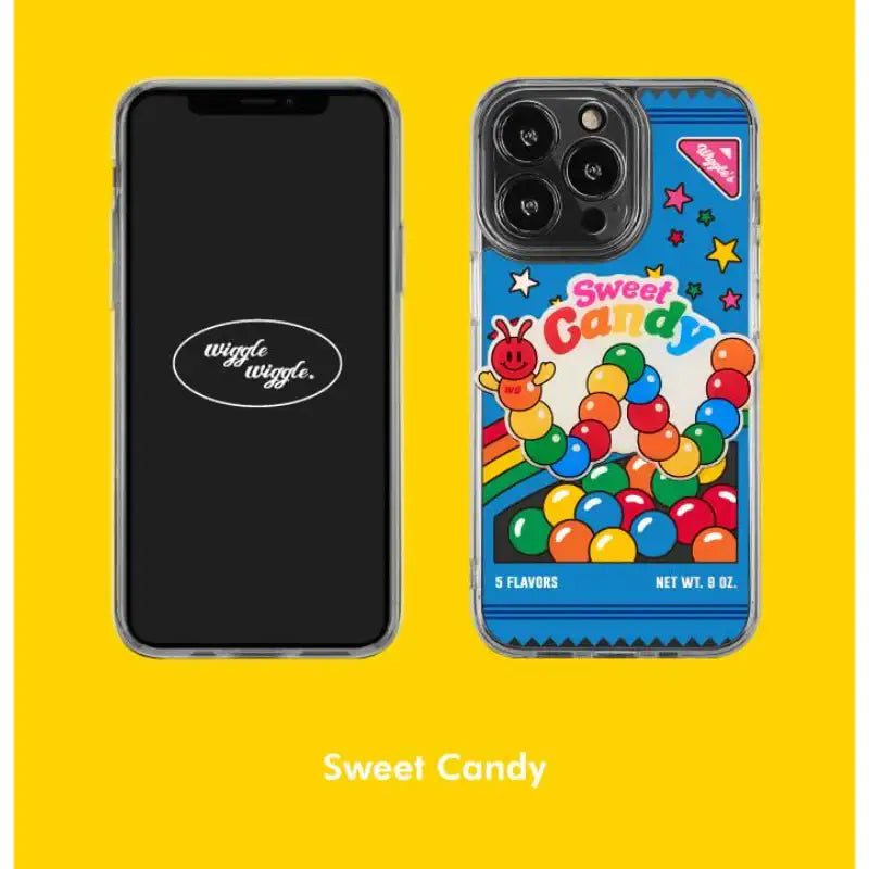 Wiggle Wiggle - Samsung Series Transparent Case & Big Griptok Set 4 - Wiggle Wiggle - Phone Case - Harumio