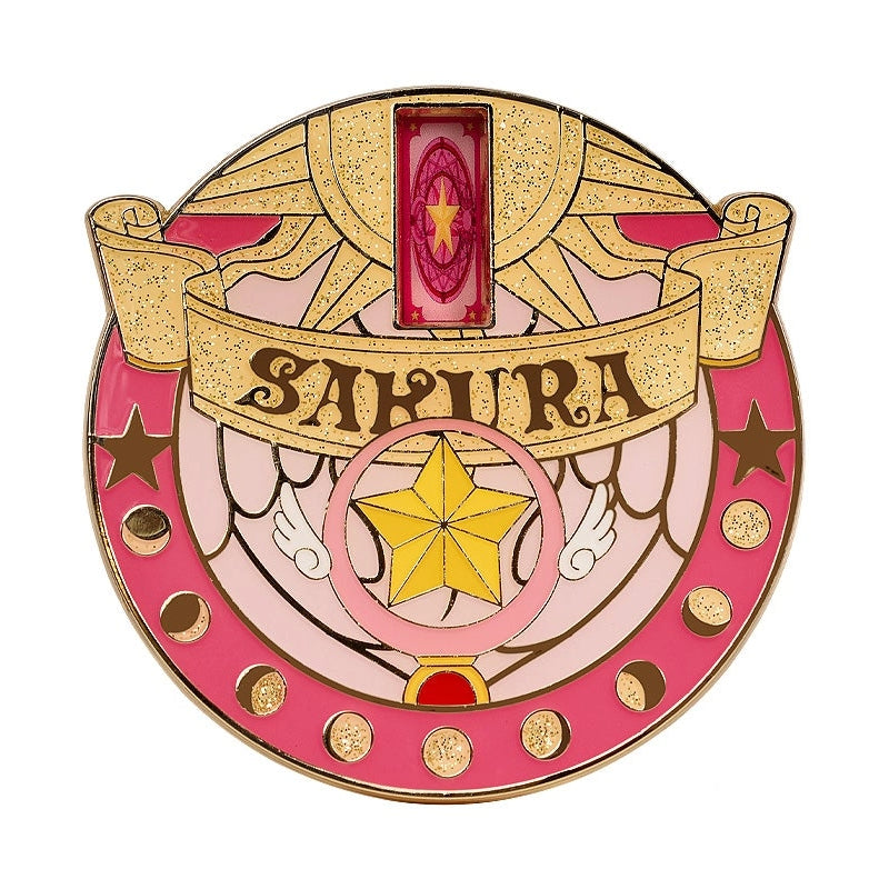 Cardcaptor Sakura x ANIPLUS - 25th Anniversary Metal Badge Star Staff - ANIPLUS - Badge - Harumio