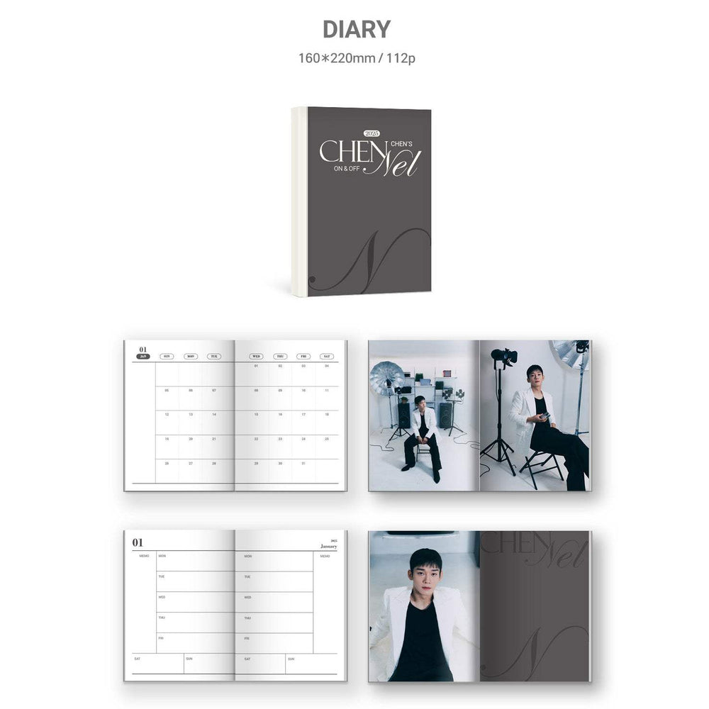 CHEN - 2025 Season's Greetings (Chen’s Chennel ON & OFF) - INB100 - Merchandise - Harumio