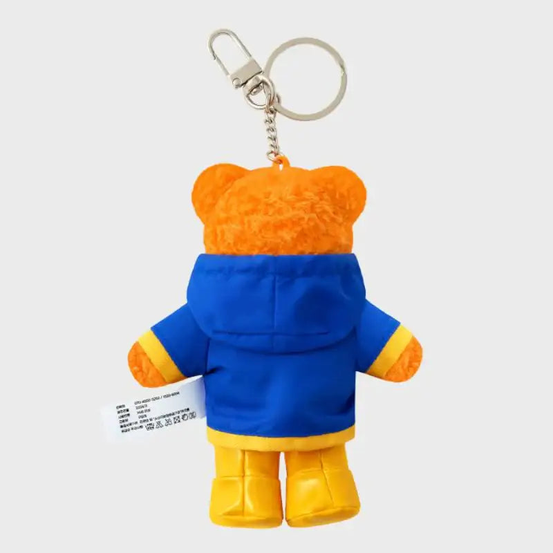 HUNTER x Wiggle Wiggle - Wiggle Bear Toy Keyring - Wiggle Wiggle - Doll Keyring - Harumio