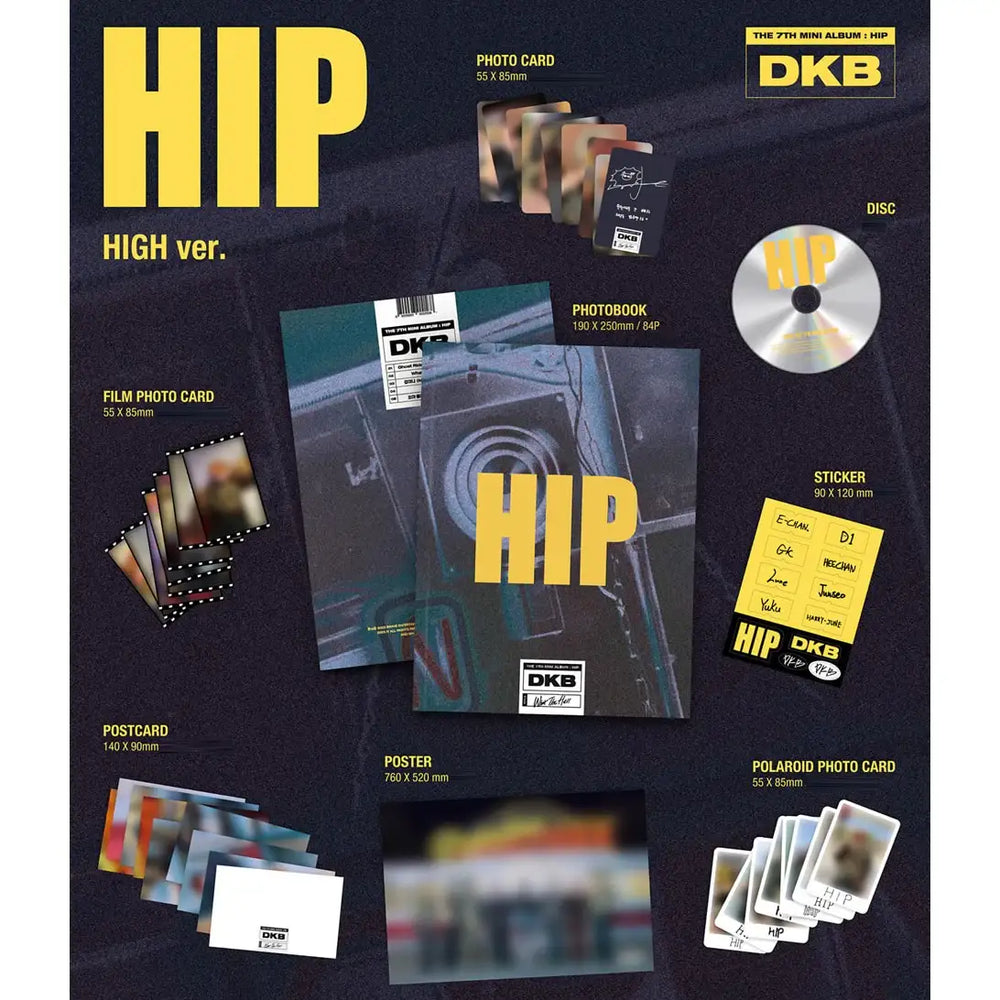 DKB - Hip : 7th Mini Album - DKB - Album - Harumio