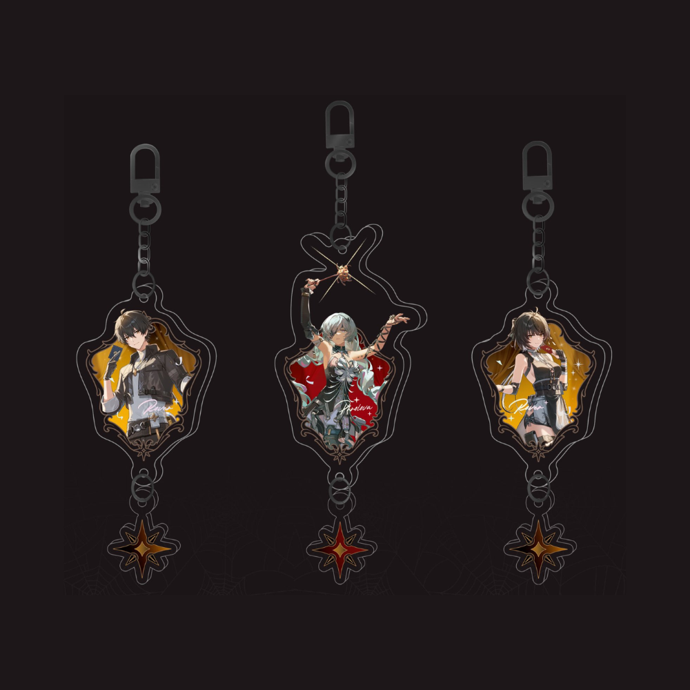 Wuthering Waves x MARCHMONSTER - NIGHT TALES - Acrylic Keyring B