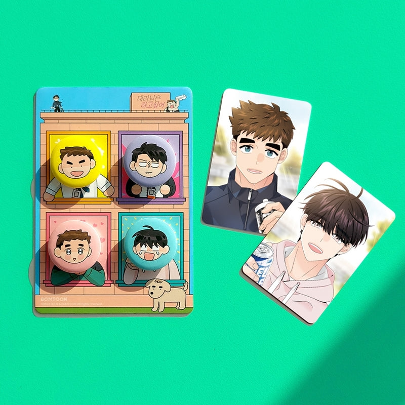 Flirting 9 to 6 - Magnet Set - Lezhin - Magnets - Harumio