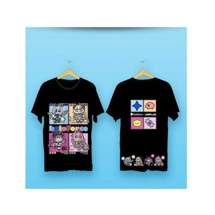 hololive x ANIPLUS - Mysterious holoForce Full-Print T-Shirt