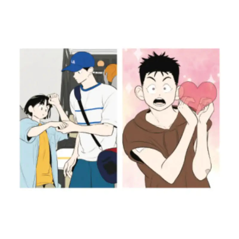 After School Lessons For Unripe Apples - Lenticular Postcard - Webtoon Friends - Lenticular Postcard - Harumio
