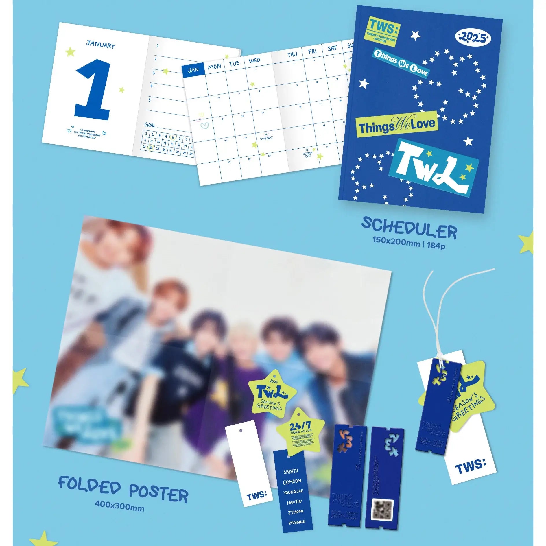 TWS - 2025 Season's Greetings - HYBE Label - Merchandise - Harumio