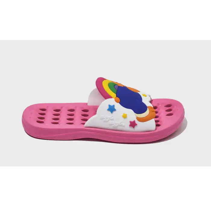 Wiggle Wiggle - Cloud Bear Kids Bathroom Slippers - Wiggle Wiggle - Slippers - Harumio