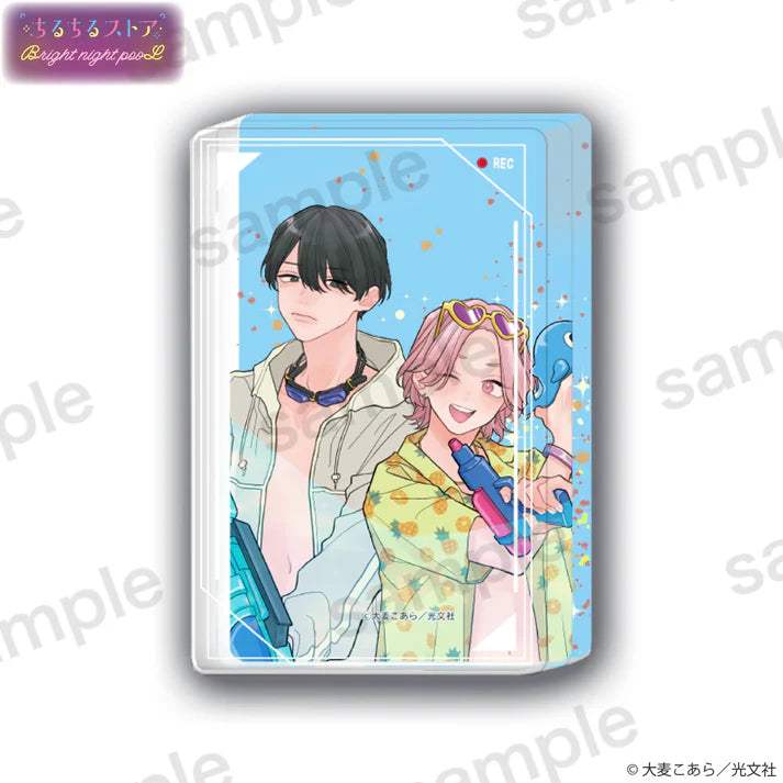 BL Award 2025 Bright Night Pool Goods - Soaked Photo Acrylic Block