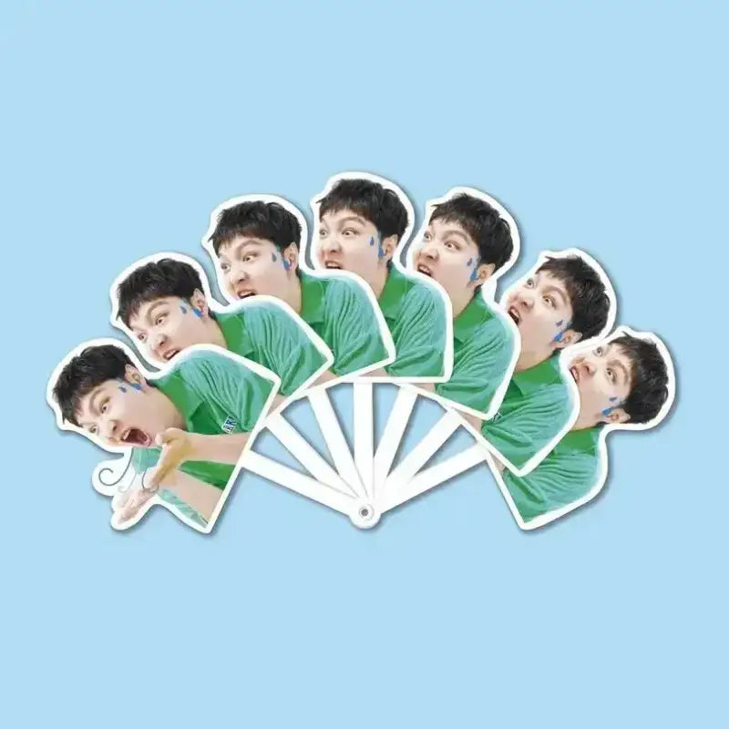 Lee Chang-seop's Strange Idea [Humidity] - Folding Fan - Marpple Shop - Folding Fan - Harumio