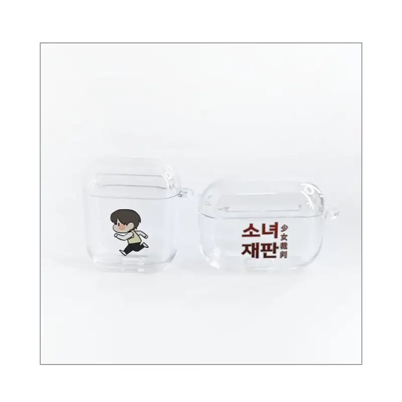 Girl's Trial - AirPods Transparent Hard Case - ARTRANK - AirPods Cases - Harumio