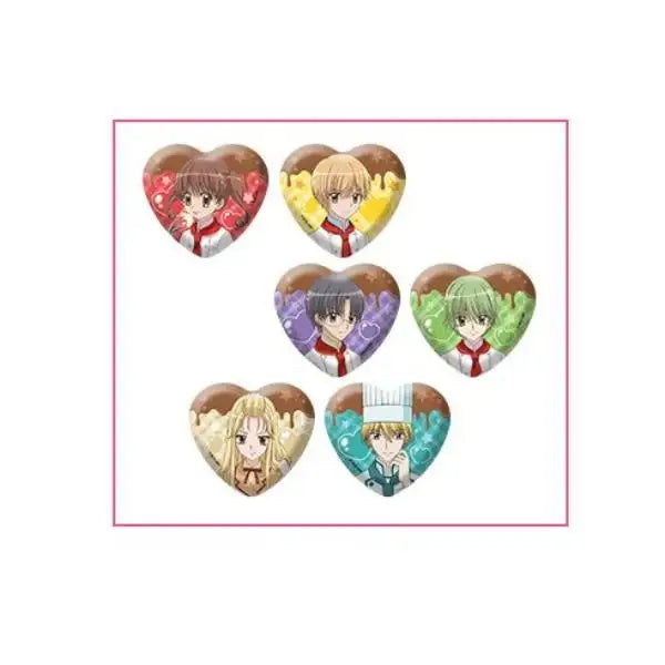 Yumeiro Pâtissière - Heart Can Badge (Random) - LIMITATION OFFICIAL - Can Badge - Harumio