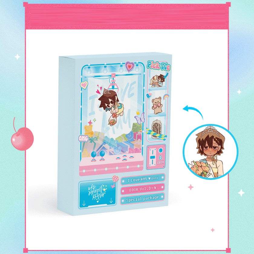 I Love Amy - Books Volumes 3 and 4 & Goods Project (tumblbug) - Atempo Media - Book Set - Harumio