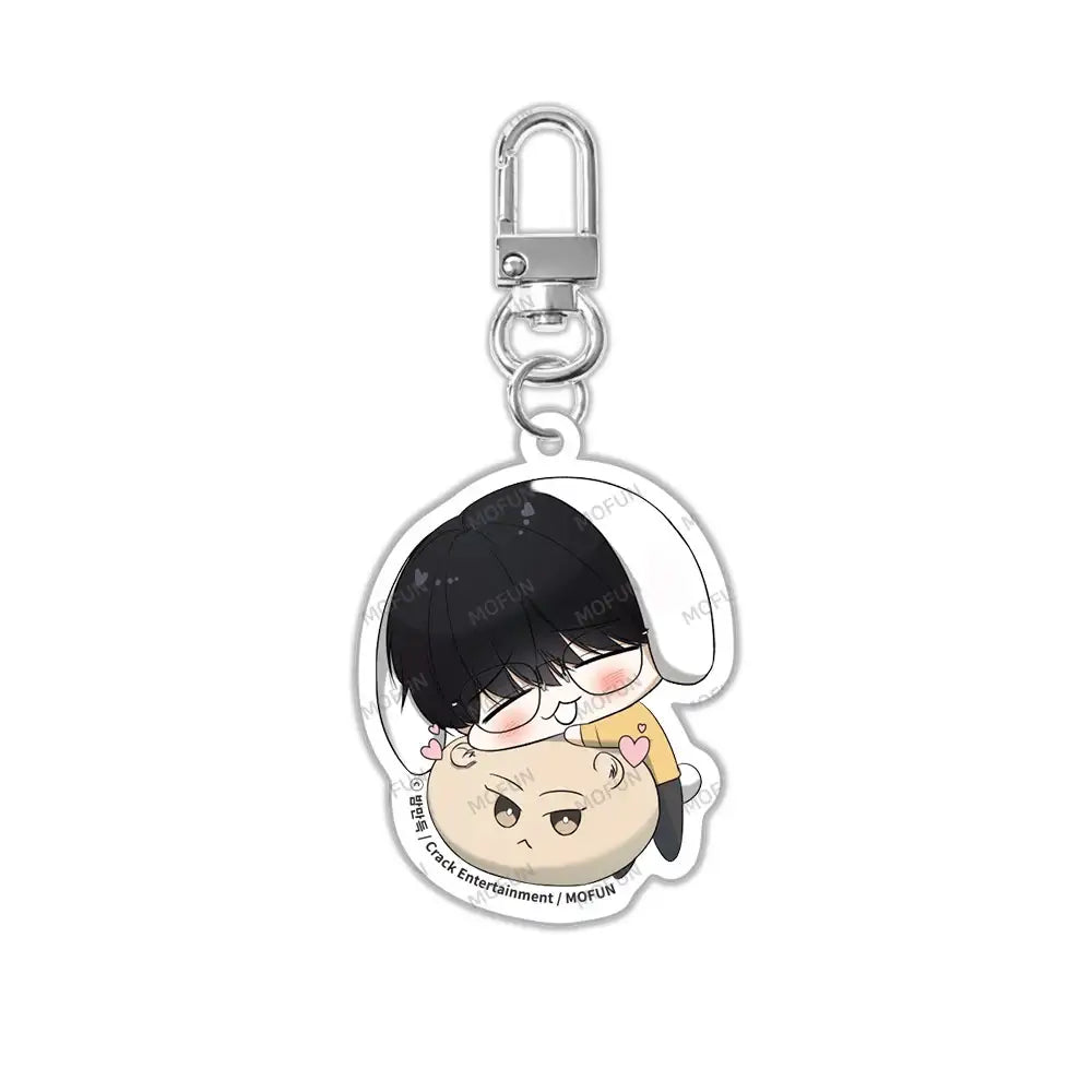 All For Me x MOFUN - Heart Hologram SD Acrylic Keyring - MOFUN - Keyring - Harumio