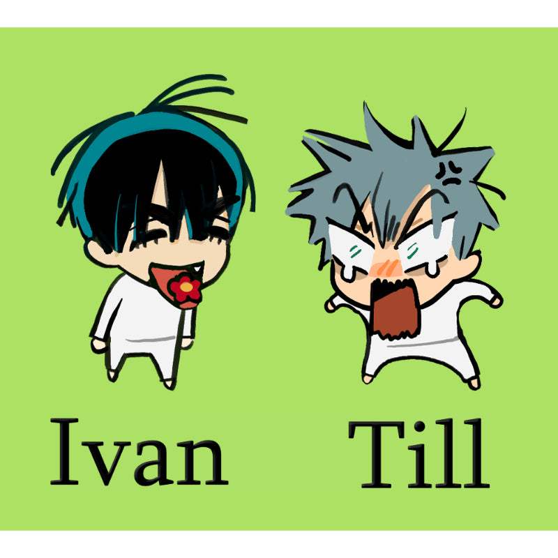 Alien Stage - Ivan & Till Mini Acrylic Figure - MOFUN - Acrylic Stand - Harumio