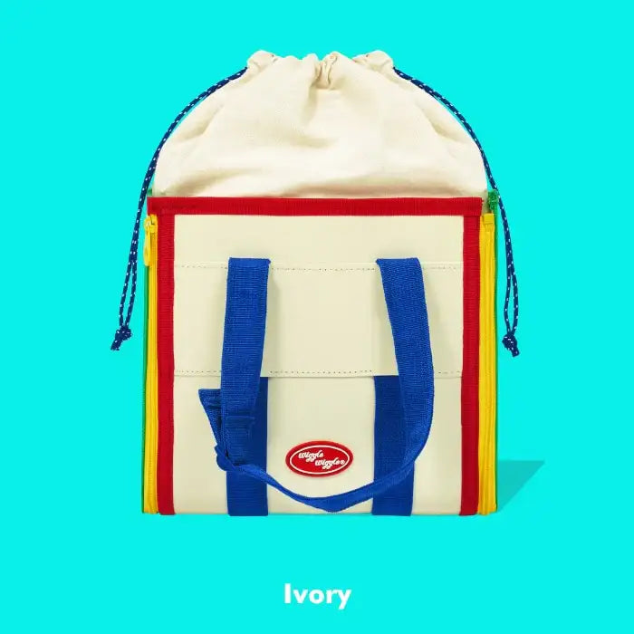 Wiggle Wiggle - Daily Square Bag (Ivory) - Wiggle Wiggle - Bag - Harumio
