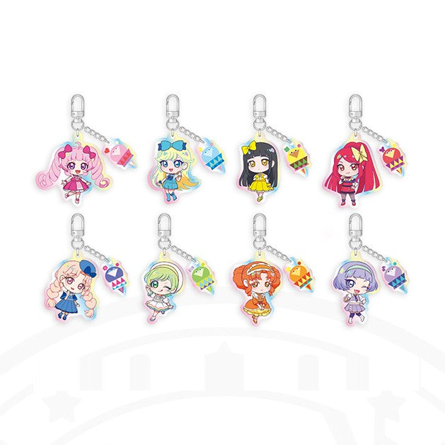 Himitsu no AiPri : First Pop-up Store - Hologram Acrylic Keyring - Soone Content - Acrylic Keyring - Harumio