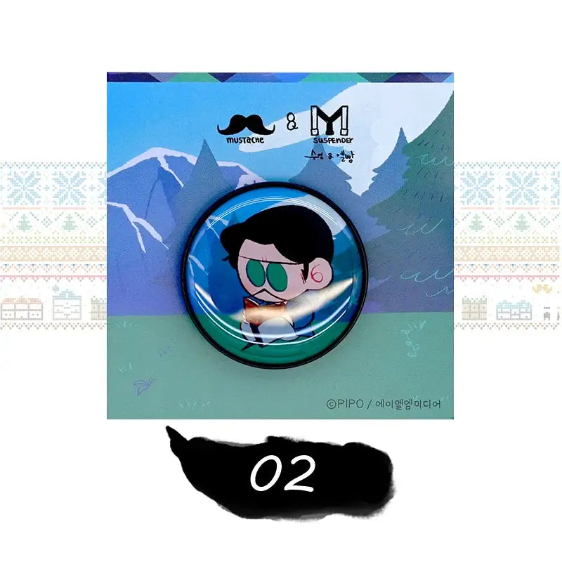 Mustache & Suspender - Smart Talk - Webtoon Shop - Phone Accessories - Harumio