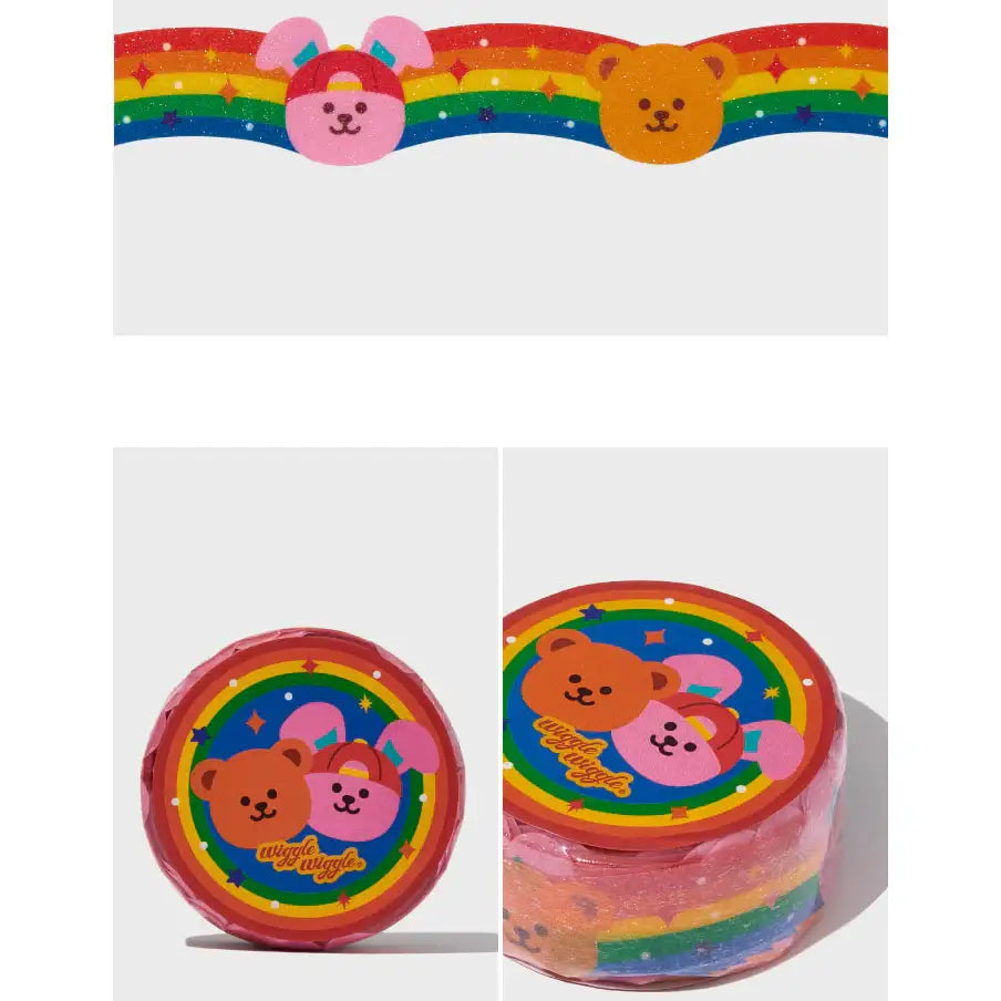 Wiggle Wiggle - Deco Masking Tape - Wiggle Wiggle - Masking Tape - Harumio