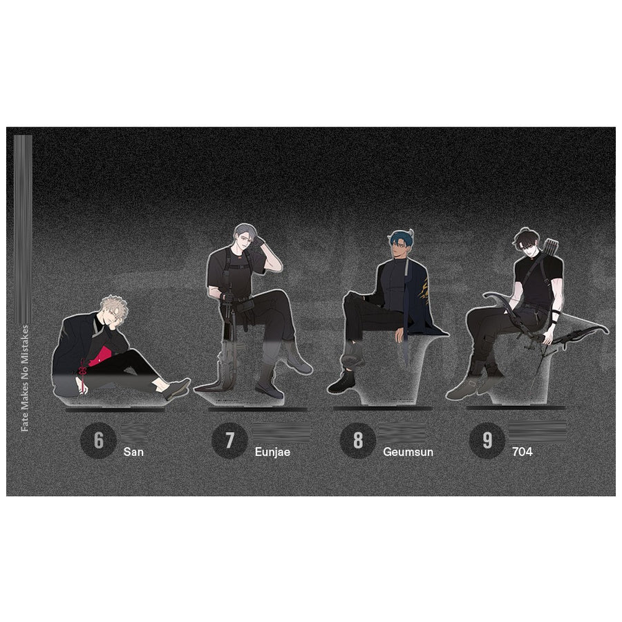 Fate Makes No Mistakes - Acrylic Stand (Black & White) - Lezhin - Acrylic Stand - Harumio