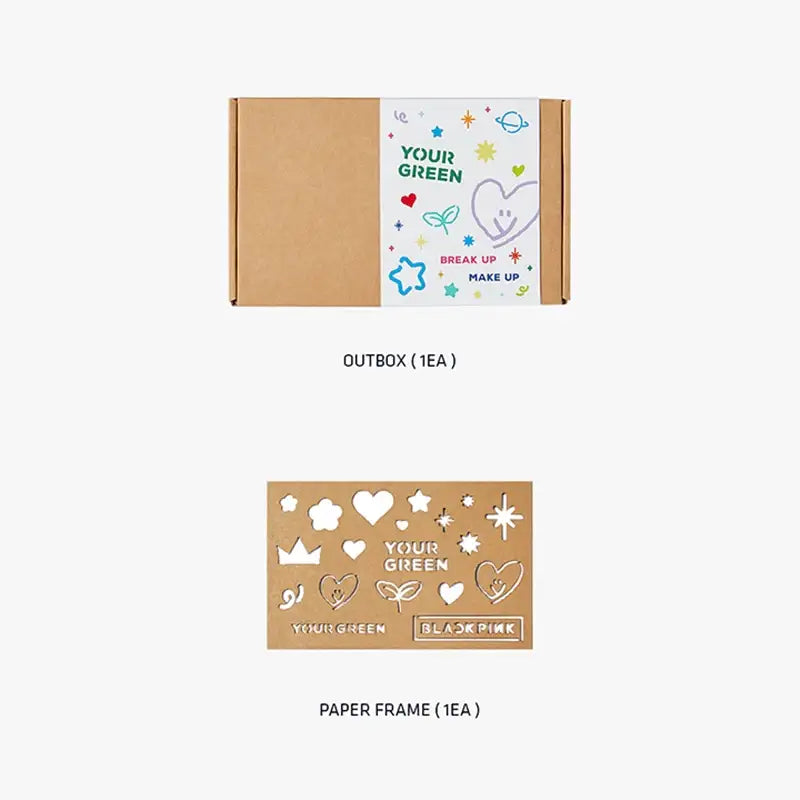 Blackpink - Your Green - Re-cycled DIY Card Wallet - BlackPink - Wallet - Harumio
