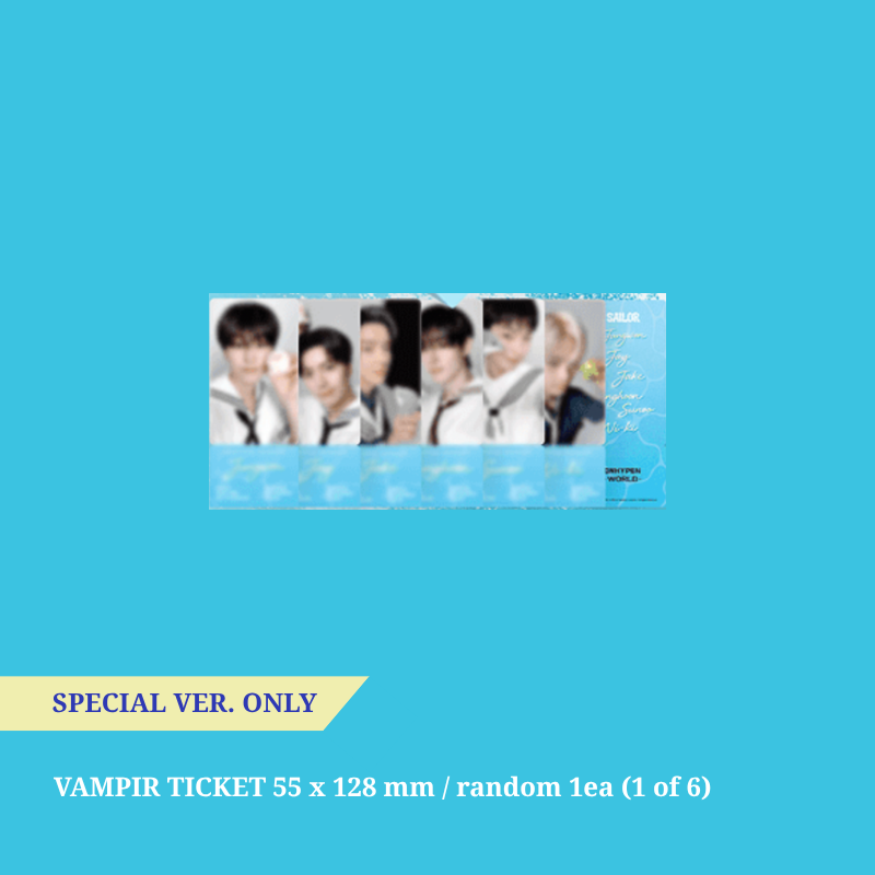 ENHYPEN: World Coupon Card Collection - Sailor Special Ver.