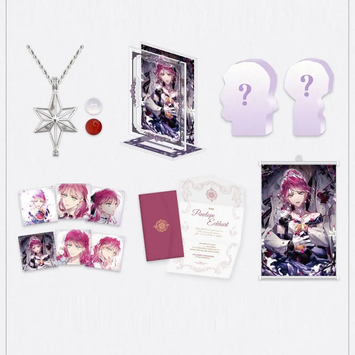Villains Are Destined to Die - Penelope's Pendants and Goods Project (tumblbug) - D&C Media - Merchandise - Harumio