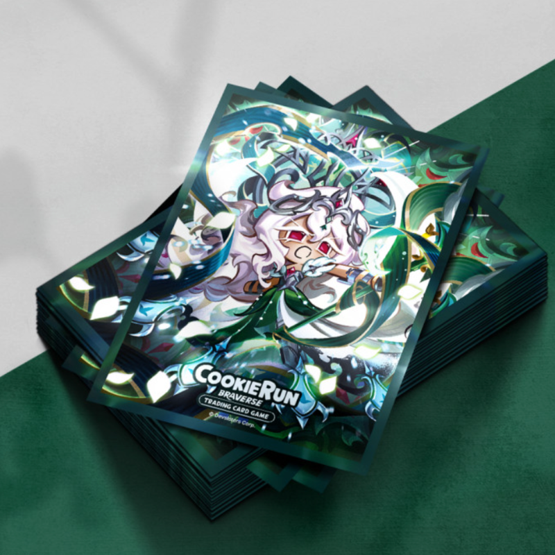 Cookie Run: Bravers Card Game Card Sleeve Glow - Saint Lily Cookie