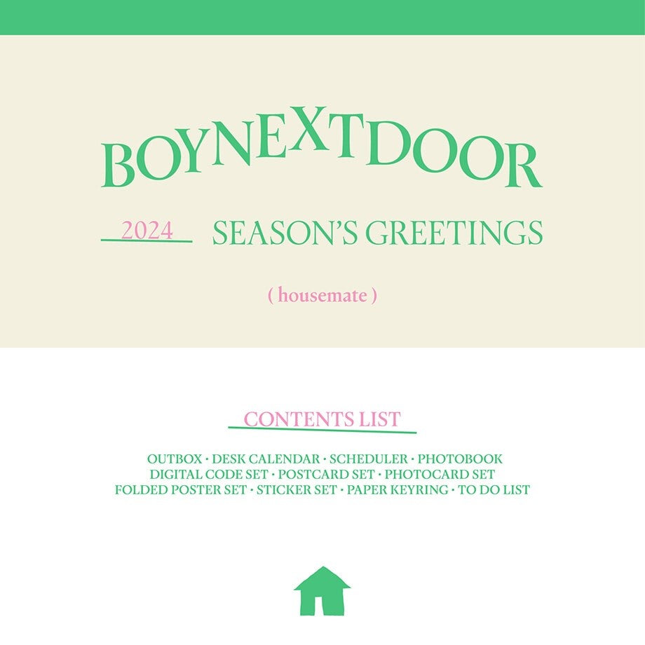 BOYNEXTDOOR - 2024 Season's Greetings