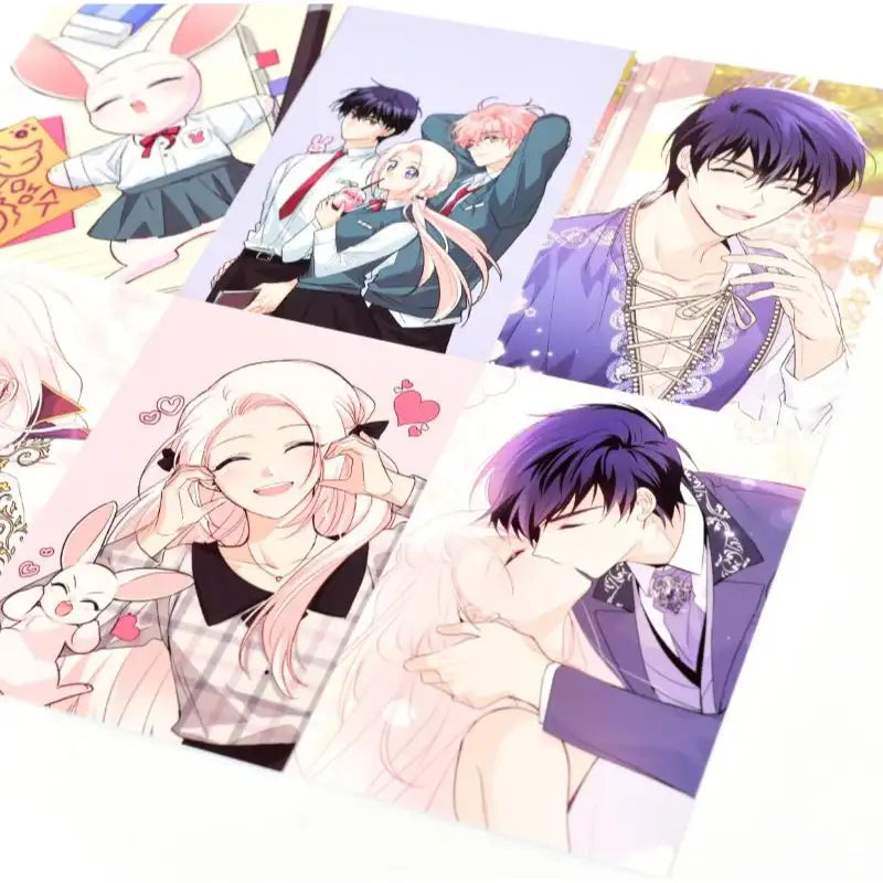 Little Rabbit And The Big Bad Leopard - Postcard Set - Soone Content - Postcards - Harumio