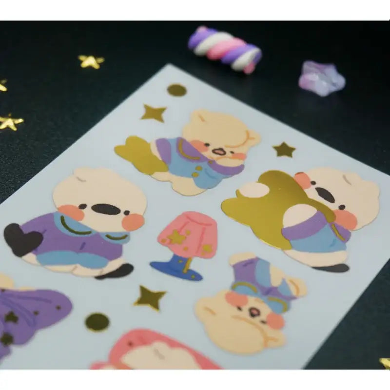 Pinu - Good Night Dream Fairy Seal Sticker - Soone Content - Stickers - Harumio