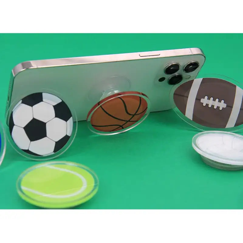 Webtoon Shop - Sport Ball Acrylic Shape Toon Socket - Webtoon Shop - Griptoks - Harumio