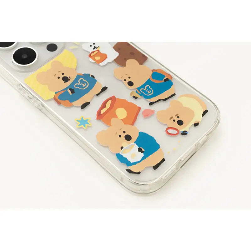Dinotaeng - Fatty's Snack Time iPhone Case - Dinotaeng - iPhone Hard Cases - Harumio