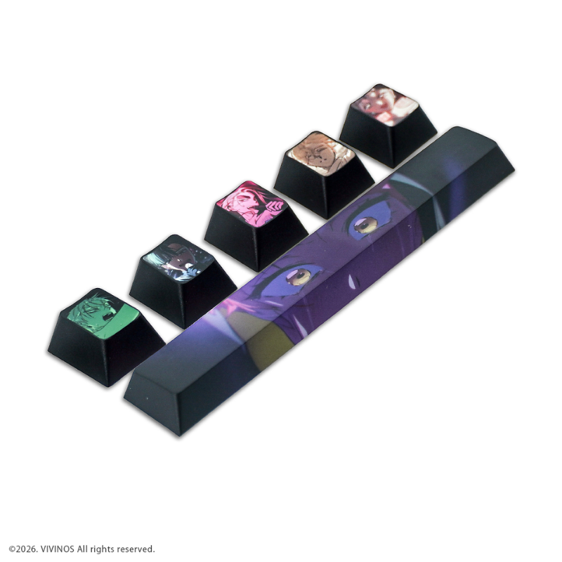 ALIEN STAGE x FUMOKORE Keycap Set