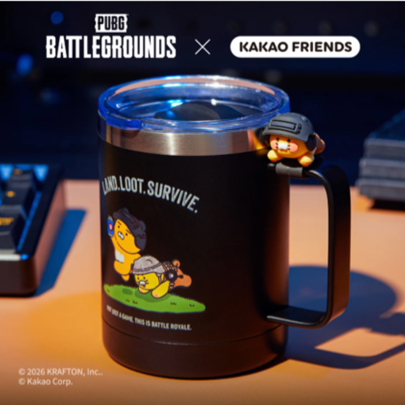 Battleground x Kakao Friends - Stainless Mug_Ryan & Chunsik