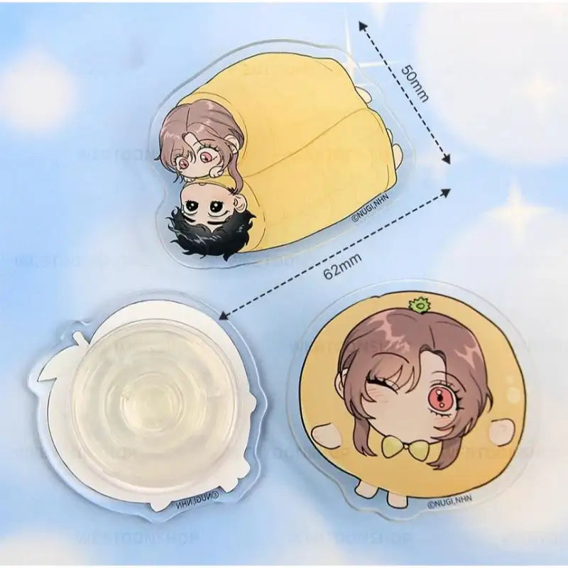 The Northern Duke Needs a Warm Hug - Acrylic Toon Socket - Webtoon Shop - Griptoks - Harumio