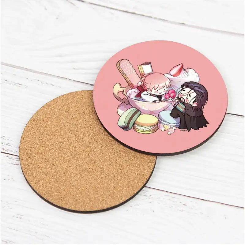 Another Typical Romance Fantasy - Cork Coaster (Coast) - Webtoon Shop - Coaster - Harumio