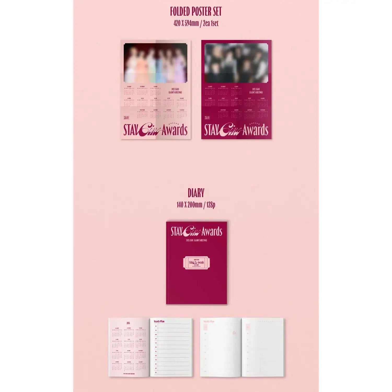 STAYC - 2025 Season's Greetings (STAYCine Awards) - High Up Entertainment - Merchandise - Harumio
