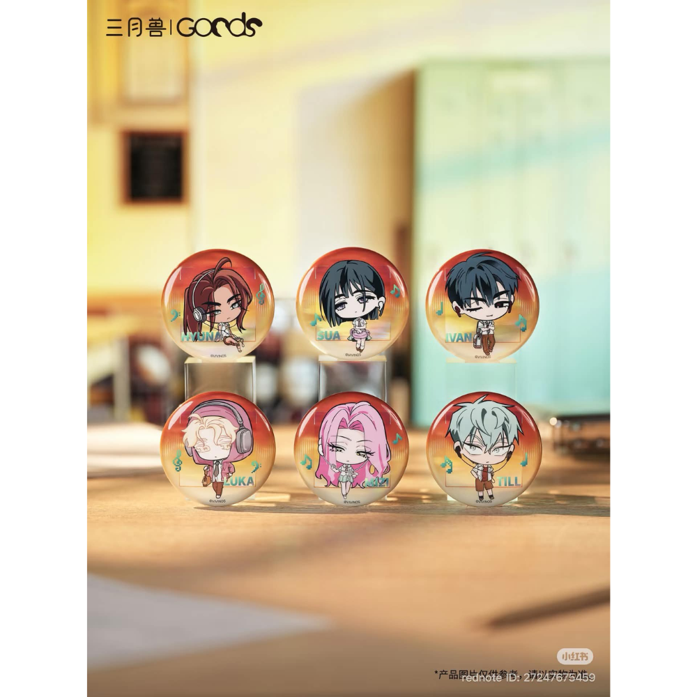 Alien Stage Zombie Stage: Fading Youth - Character Badge