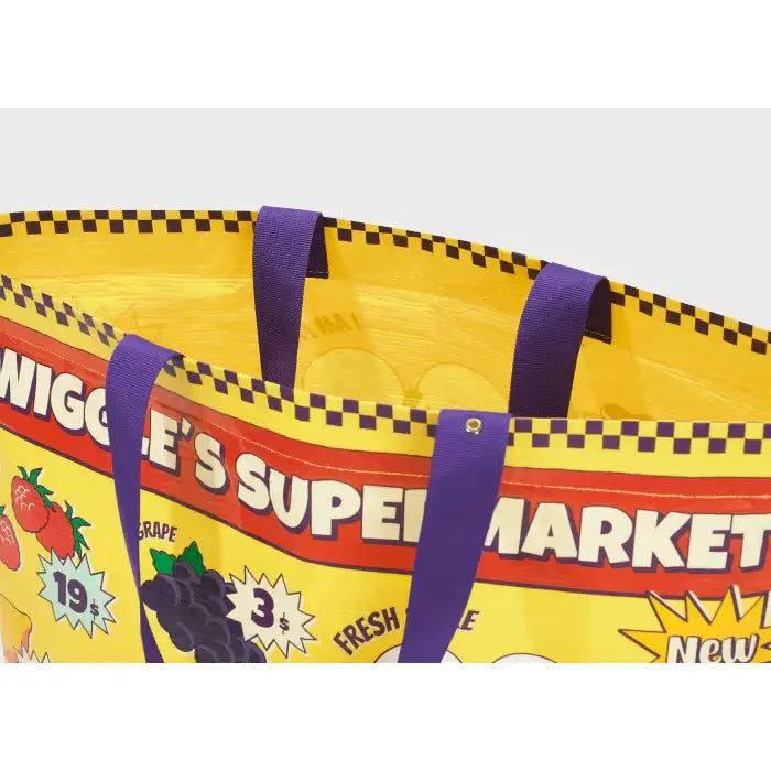 Wiggle Wiggle - Super Market Reusable Shopper Bag - Wiggle Wiggle - Home & Living, Accessories - Harumio