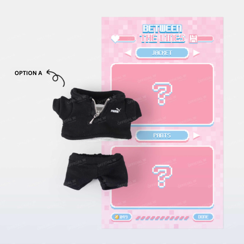 Between the Lines - Plush Doll Clothes