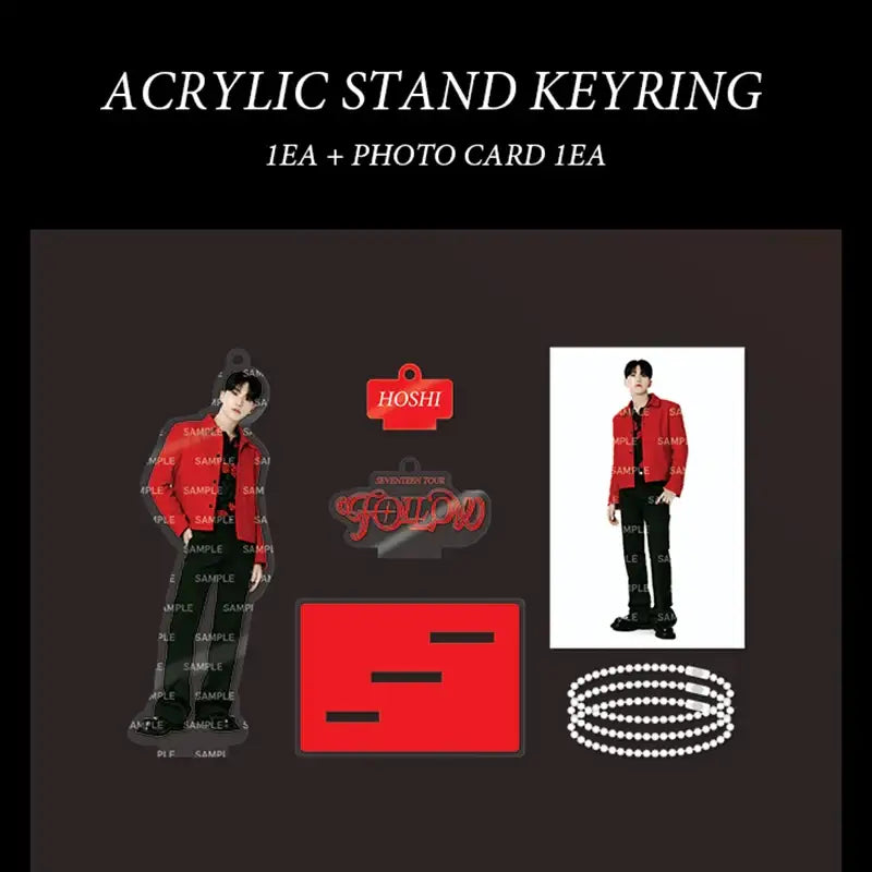 SEVENTEEN - Follow - Acrylic Stand Keyring - SEVENTEEN - Keyring - Harumio
