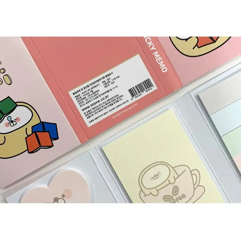 Fri - 4-layer Sticky Note (Random) - Soone Content - Sticky Notes - Harumio