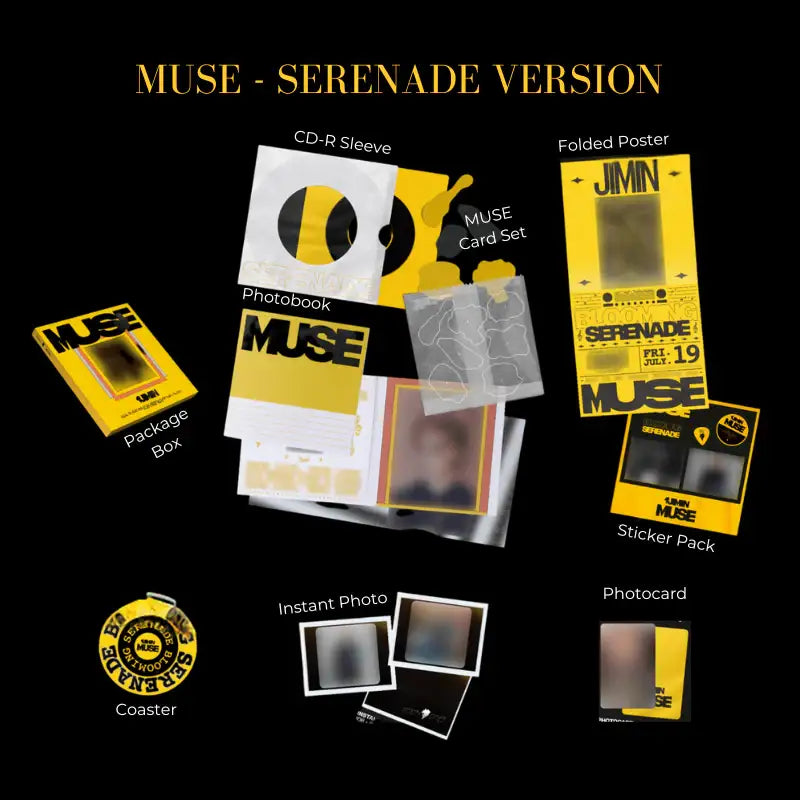 Jimin BTS - Muse Weverse Album Edizione Limitata | Kit Musicale Digitale Con Fotocard Esclusive - Foto 5